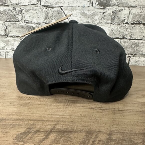 NWT Nike Men's Retro Pro Performance Snapback Hat Size L/XL (Black) HF7482-010 - Picture 5 of 14